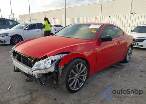 2010 Infiniti G37 Journey from USA, damaged, VIN JN1CV6EK7AM102162